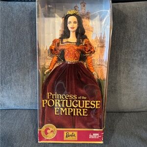 Barbie Princess of the Portuguese Empire in Red and Gold